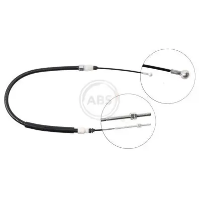 Envío Internacional Cable de accionamiento, freno de estacionamiento A.B.S. K19728